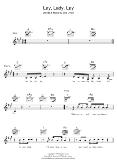 Lay, Lady, Lay von Bob Dylan (Download) 