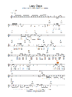 Lazy Days (Download) 