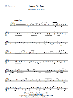 Lean On Me von Bill Withers (Download) 