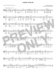 Learnin' The Blues von Rosemary Clooney (Download) 