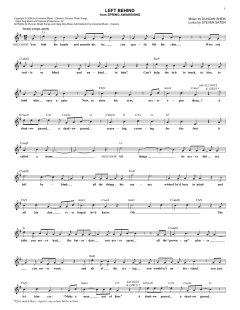 Left Behind von Duncan Sheik (Download) 