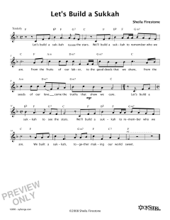 Let's Build A Sukkah (Download) 