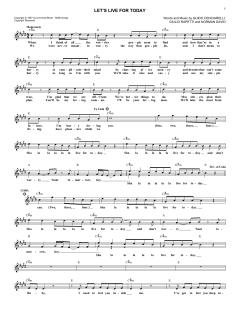 Let's Live For Today von Giulio Rapetti (Download) 