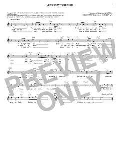 Let's Stay Together von Al Green (Download) 