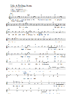 Like A Rolling Stone von Bob Dylan (Download) 