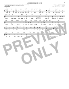 Like Someone In Love von Johnny Burke (Download) 