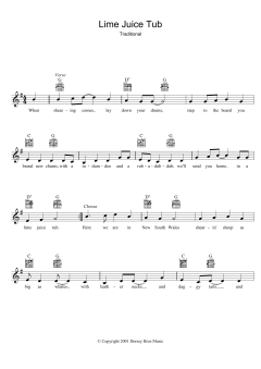 Lime Juice Tub (Download) 