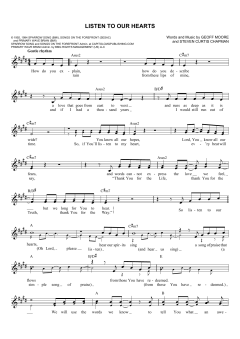 Listen To Our Hearts von Geoff Moore (Download) 