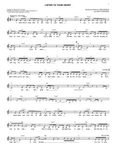 Listen To Your Heart von Roxette (Download) 