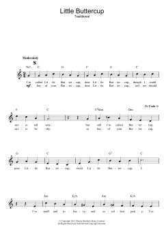 Little Buttercup von Gilbert & Sullivan (Download) 