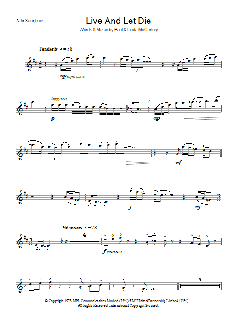 Live And Let Die von Paul McCartney (Download) 