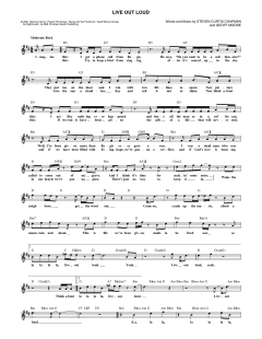 Live Out Loud von Steven Curtis Chapman (Download) 