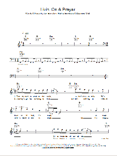 Livin' On A Prayer von Bon Jovi (Download) 