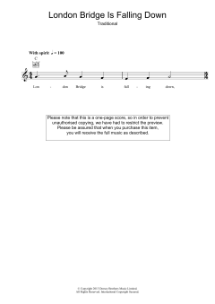 London Bridge von Traditional (Download) 