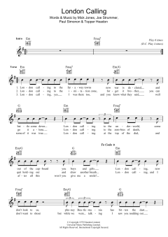 London Calling von The Clash (Download) 