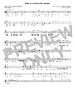 Look In My Eyes Pretty Woman von Dawn (Download) 