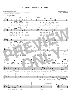 Lord, Let Your Glory Fall von Phillips, Craig & Dean (Download) 