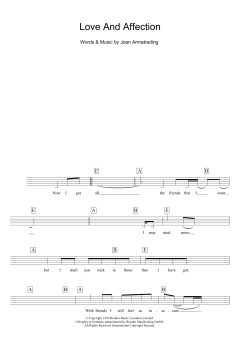 Love And Affection von Joan Armatrading (Download) 