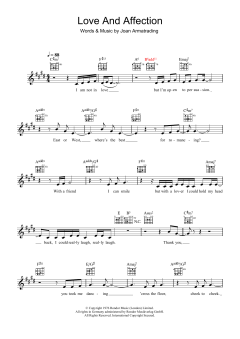 Love And Affection von Joan Armatrading (Download) 