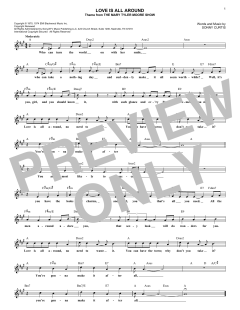 Love Is All Around (Download) 