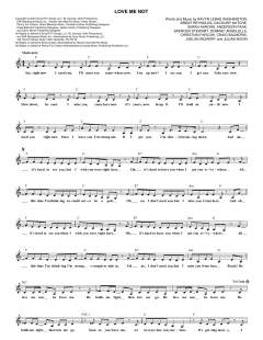 Love Me Not von Sarah Aarons (Download) 