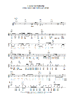 Love Somebody (Download) 