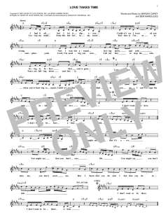 Love Takes Time von Mariah Carey (Download) 