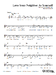 Love Your Neighbor As Yourself von Marge Eiseman (Download) 