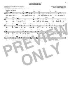 Love, Look Away von Richard Rodgers (Download) 