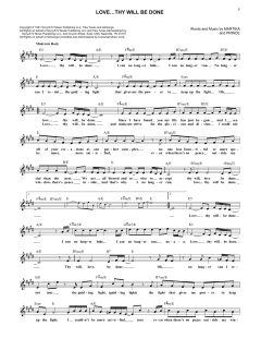 Love...Thy Will Be Done von Prince (Download) 