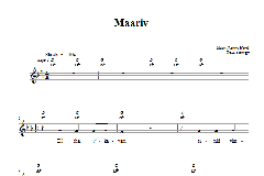 Maariv von Larry Karol (Download) 
