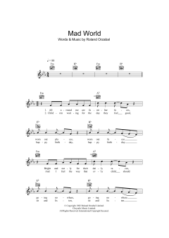 Mad World von Gary Jules (Download) 