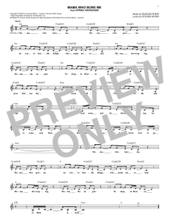 Mama Who Bore Me von Duncan Sheik (Download) 