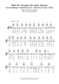 Man Bli'r Sa Glad Nar Solen Skinner von Kai Normann Andersen (Download) 