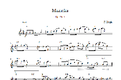 Mazurka Op7 No1 von Frédéric Chopin (Download) 