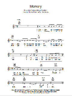 Memory von Andrew Lloyd Webber (Download) 