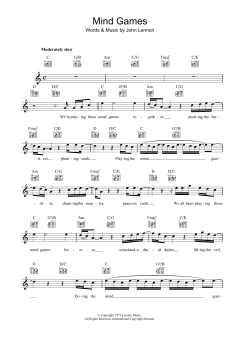 Mind Games von John Lennon (Download) 
