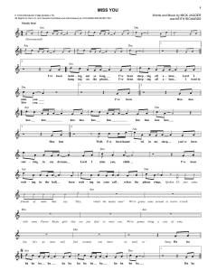 Miss You von The Rolling Stones (Download) 