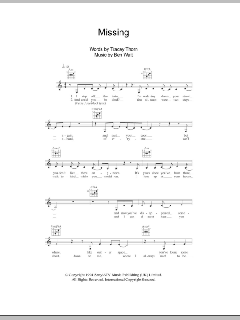 Missing von Everything But The Girl (Download) 