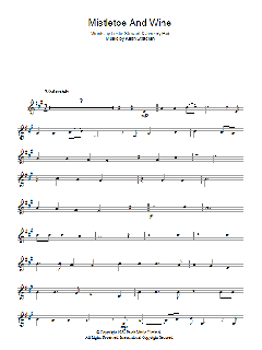 Mistletoe And Wine von Cliff Richard (Download) 