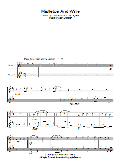 Mistletoe And Wine von Cliff Richard (Download) 