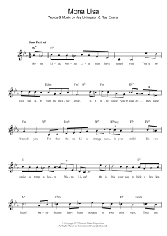 Mona Lisa von Nat King Cole (Download) 