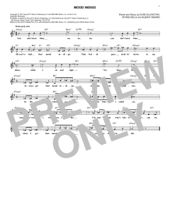 Mood Indigo von Duke Ellington (Download) 