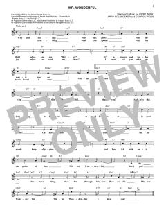 Mr. Wonderful von Peggy Lee (Download) 