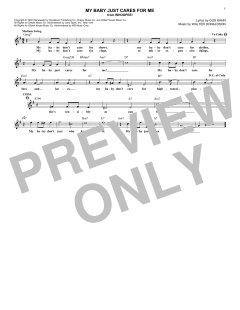 My Baby Just Cares For Me von John Pizzarelli (Download) 