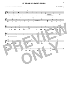 My Bonnie Lies Over The Ocean (Download) 