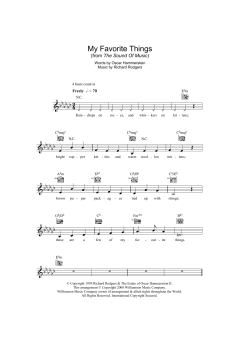 My Favorite Things von Julie Andrews (Download) 