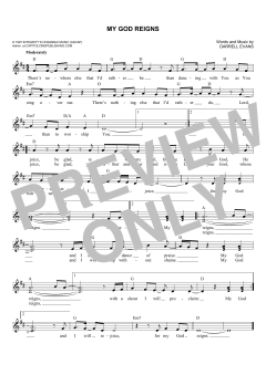 My God Reigns von Darrell Evans (Download) 