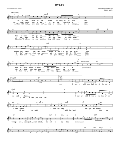 My Life von Billy Joel (Download) 