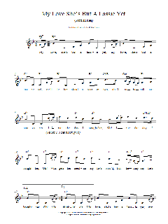 My Love She's But A Lassie Yet von Traditional (Download) 